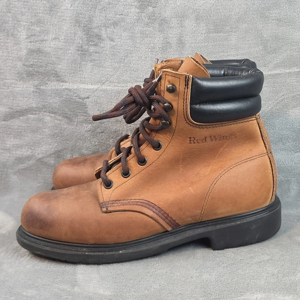 Red Wing Boots Women's US Size 8 B Heritage Leather Work Boots 2369